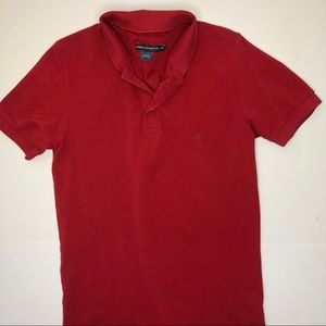 French Connection red polo